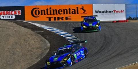 IMSA第11戦ラグナセカ 「LEXUS RC F GT3」は苦戦し13，14位フィニッシュ