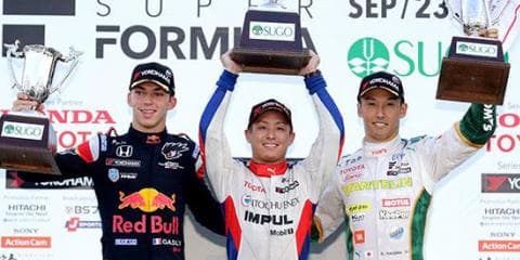 関口雄飛が今季2勝目！SUGOで2年連続勝利を飾る 中嶋一貴が3位表彰台獲得