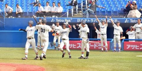 法大　川口復活の4打点！ 激闘を制し今季初勝ち点を奪取！！／慶大4回戦