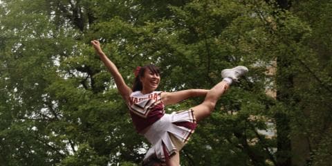 早大　百点満点の応援でワセダに勝利を