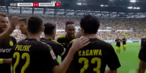 香川真司が鮮やかループで今季2点目！