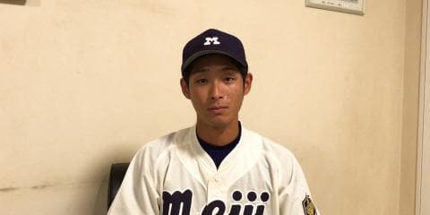 【ドラフト直前企画＃2】明治・竹村春樹 ユーティリティープレーヤーが見据えるさらなる高み