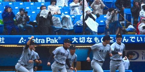 慶大　ダブルルーキーが魅せた！優勝へあとひとつ／早大1回戦