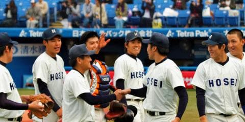 法大　完璧な投手リレーで1点を死守  最終戦を勝利で飾る！／立大4回戦