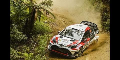 明日から始まる今年最後の戦いに向けて ヤリスWRCのセッティング作業を終了