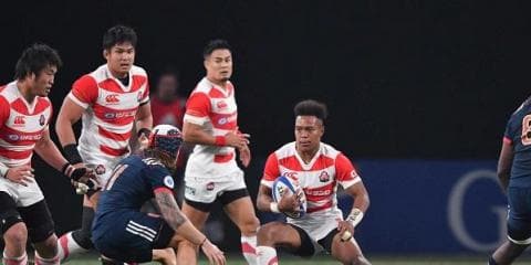 松島幸太朗、フランス代表戦でも圧巻。「身体の使い方」に自信。