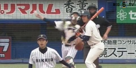 捕手バズーカ送球部門ベスト5（小藤、橋本、三鍋、郡司、藤野）【BIG6アワード 17秋】