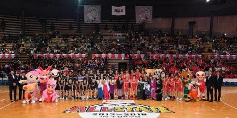 ３９名のハイファイブキッズが大活躍「Wリーグ三井不動産オールスター2017-2018 in TOKYO」