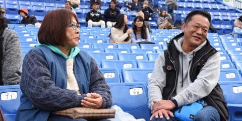 【インタビュー】阪神ドラ３熊谷。リーグ最終戦を両親が見守る「最高の親孝行です」