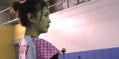 日本一美しい野球女子・坪井ミサトの魔球特訓 その２