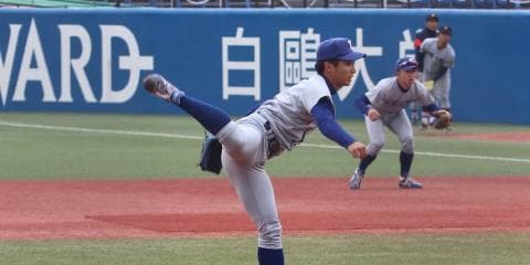 開幕戦で慶大に大量失点　1安打無得点11三振で完敗