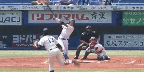 3戦連発の立教・三井(2年=大阪桐蔭) 春の神宮に新星現る!!
