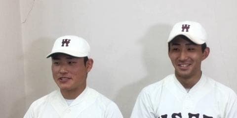 【ヒーローインタビュー】早稲田大学 小島和哉（④浦和学院）・吉澤一翔（②大阪桐蔭）