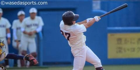 吉澤、圧巻の２本塁打！接戦をものにし先勝／明大１回戦