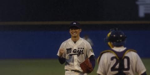 粘る立大に逃げ切り１勝　命運分ける第３戦へ