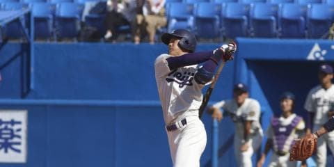 森下暢11K完投＆越智決勝本塁打で立大から勝ち点