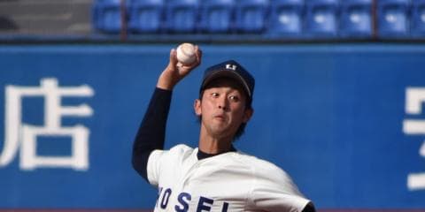 菅野は6回2失点と粘投するも打線がわずか4安打1得点 1回戦に続き早大・小島に完投を許し再び完敗