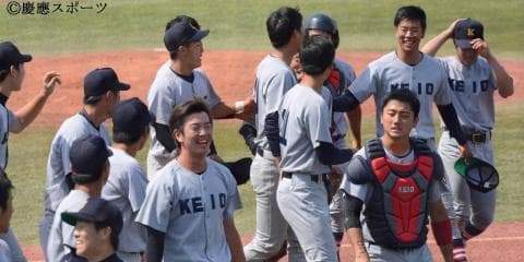 This is KEIOBASEBALL! 粘って、つないで、ルーキー渡部がサヨナラ打 明大③