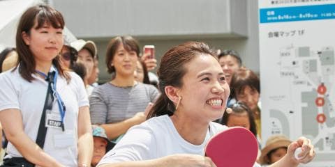 【画像】フォトライブラリー「第14回 三井不動産スポーツアカデミー for TOKYO 2020～卓球アカデミー」