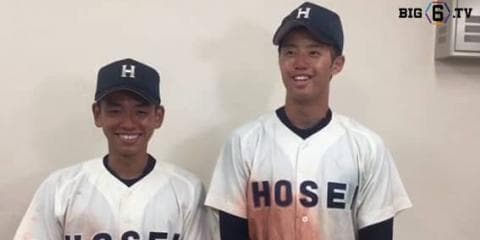 【ヒーローインタビュー】法政大学 川口凌(④横浜)・宇草 (③常総学院)