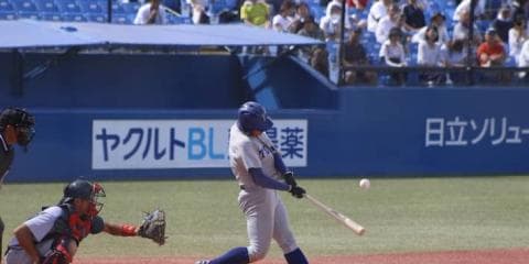 春覇者の慶大に惜敗　先制するも逆転され及ばず