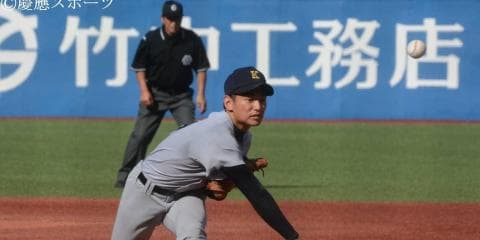 コラム”SHOW TIME”②塾高のエース”不動心”の初舞台 森田晃介