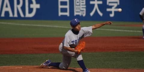 中盤にリードするも立大に逆転負け　小林投手は7回1失点の粘投