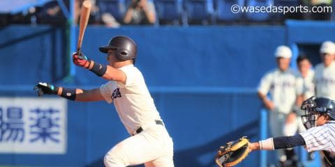 天敵を打ち崩す！小島完投で立大に先勝／立大１回戦