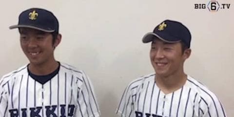 【ヒーローインタビュー】立教大学 江藤勇治（③東海大菅生）・川端健斗（①秀岳館）