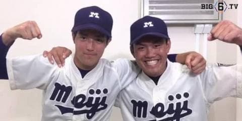 【ヒーローインタビュー】明治大学 森下暢仁（③大分商）・平塚大賀（④春日部共栄）