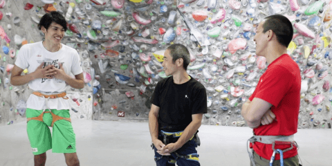 TEAM au 楢﨑明智が「パラクライミング」に挑戦！世界選手権３連覇の小林幸一郎に教わる。【前編】