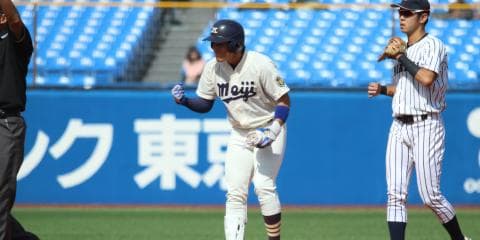 延長にもつれるも主導権譲らず　紫合戦の初戦を先取／東京六大学秋季リーグ戦