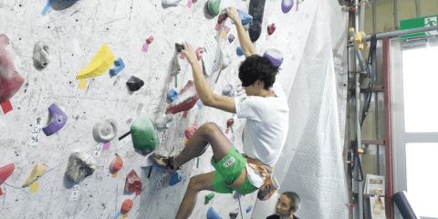 TEAM au 楢﨑明智が「パラクライミング」に挑戦！世界選手権３連覇の小林幸一郎に教わる。【後編】