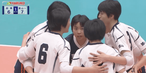 第1日女子1回戦　富山第一（富山）× 就実（岡山）