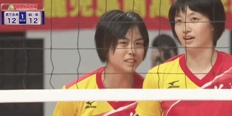 第2日女子2回戦　誠英（山口）× 鹿児島南（鹿児島）