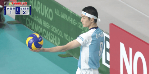 第3日男子3回戦　東福岡（福岡）× 松本国際（長野）