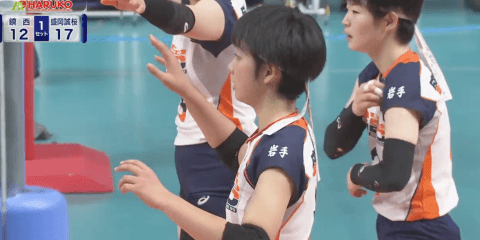 第3日女子3回戦　盛岡誠桜（岩手）× 鎮西（熊本）