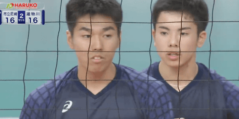 第3日男子準々決勝　市立尼崎（兵庫）× 雄物川（秋田）