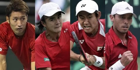 デビスカップ日本代表の西岡良仁、ダニエル太郎が意気込みを語る！