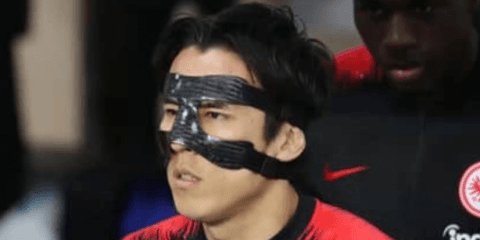 フランクフルトの長谷部誠がマスクマンで出場