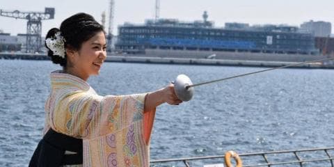 フェンシング・宮脇花綸の門出　“今後” 晴れやかに語る