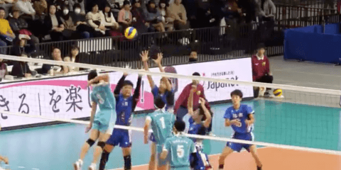 第5日男子決勝　清風（大阪）× 洛南（京都）4DREPLAY動画②