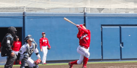 広島ドラ1位小園、人生初の5タコに反省　「今はグチャグチャになっている」