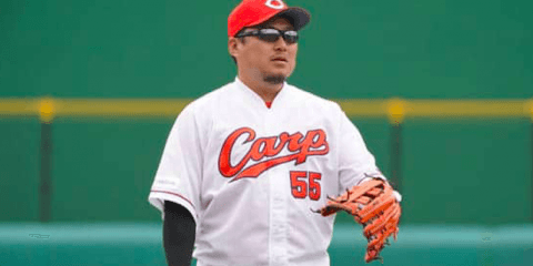 「55」で挑む新シーズン　広島松山、新たな背番号に込められた思い