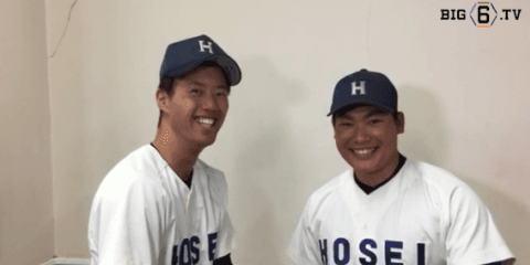 【ヒーローインタビュー】法政大学　宇草孔基(④常総学院)・伊藤寛士(④中京大中京)（BIG6.TV）