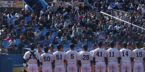 【野球部】先発・田中誠が粘りの投球を見せるも…強力慶大投手陣を前に打線こう着 藤野「反省点は多くあるが、ネガティブにはならないようにしていきたい」