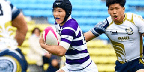 東京五輪、男子セブンズ期待の星。明治大の新１年生がいきなりMVP