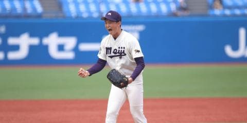 １点差を逃げ切り今季初勝利／東京六大学春季リーグ戦