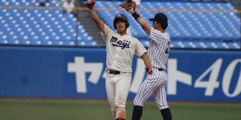 喜多の一打で勝ち点キター！ 難敵攻略で最高のスタート/東京六大学春季リーグ戦