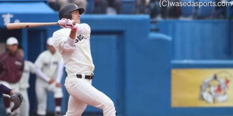 相手エースを攻略できず、初戦を落とす／明大１回戦